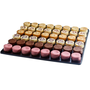 La Rose Noire Petit Cheesecake, assortiert, tiefgekühlt, 4 cm, 96 x 17 g