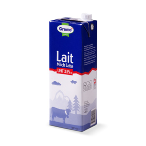 Cremo Vollmilch 3,5%, UHT, 1,5 l