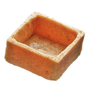 La Rose Noire Tartelette mini Quadrat, Kräuter, 32 x 32 x 14 mm, tiefgekühlt, 216 x 6 g