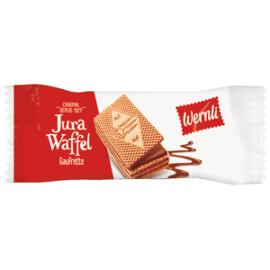 Wernli Jura Waffel 1er Portionen, 130 Stück, 1,204 kg Wernli Jura Waffel 1er Portionen, 130 Stück, 1,204 kg
