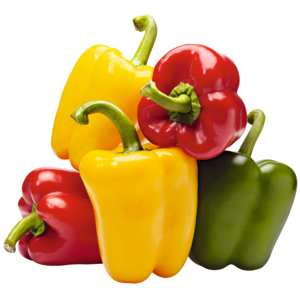 Natura Bio Peperoni Tricolor, 3 Stück / 500 g