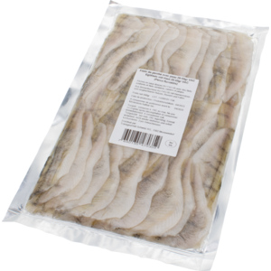 Egli Filet, mit Haut, ca. 20 - 40 g, tiefgekühlt, vakuumiert, 500 g