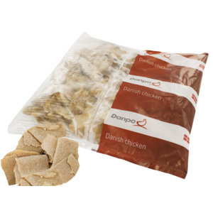 Kebab Pouletfleisch geschnitten, tiefgekühlt, Dänemark, 5 x 1 kg Kebab Pouletfleisch geschnitten, tiefgekühlt, Dänemark, 5 x 1 kg