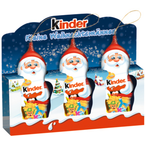 Kinder Weihnachtsfigur, 3 x 15 g