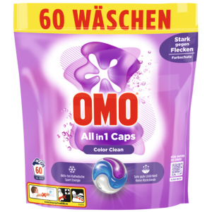 Omo All-in-1 Caps Color+Care, 60 Waschgänge Omo All-in-1 Caps Color+Care, 60 Waschgänge