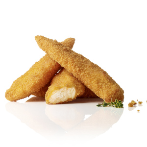 Salomon Crispy Chik’n Fingers, ca. 32 g, Deutschland, tiefgekühlt, 1 kg Salomon Crispy Chik’n Fingers, ca. 32 g, Deutschland, tiefgekühlt, 1 kg