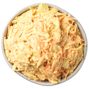 Cole Slaw Salat mit Curry, 1 kg Cole Slaw Salat mit Curry, 1 kg