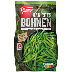 Findus Bohnen fein, TK, 8 x 600 g Findus Bohnen fein, TK, 8 x 600 g