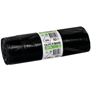Kehrichtsack OKS mit Zugband 110L Rolle zu 10 Stück