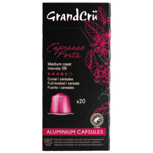 Grand Crü Espresso Forte, 20 Kapseln (Nespresso kompatibel) Grand Crü Espresso Forte, 20 Kapseln (Nespresso kompatibel)
