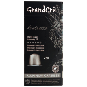 Grand Crü Ristretto, 20 Kapseln (Nespresso kompatibel)