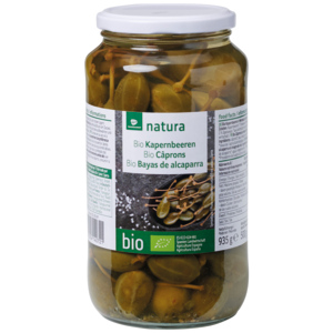 Natura Bio Kapernbeeren, 935 g Natura Bio Kapernbeeren, 935 g