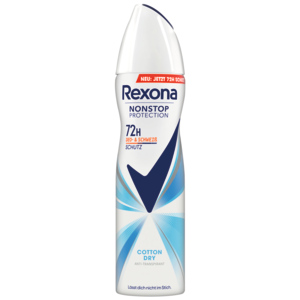 Rexona Deo Aero Nonstop Cotton, 2 x 150 ml
