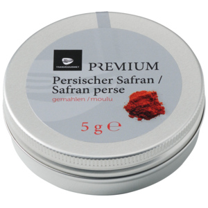 Premium Persischer Safran, gemahlen, 5 g Premium Persischer Safran, gemahlen, 5 g