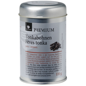 Premium Tonkabohnen ganz, 110 g Premium Tonkabohnen ganz, 110 g