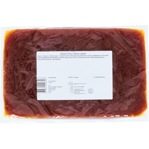 Gastronomics Sweet & Sour Sauce, vegan, 1,2 kg Gastronomics Sweet & Sour Sauce, vegan, 1,2 kg
