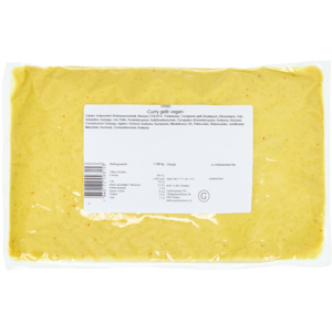 Gastronomics Currysauce gelb vegan, 1,2 kg