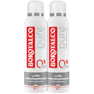 Borotalco Deo Pure Musky Breeze Scent Spray, 150 ml Borotalco Deo Pure Musky Breeze Scent Spray, 150 ml