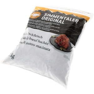 Simmentaler Original Rinds-Hackfleisch, 5 mm, tiefgekühlt, 2 kg