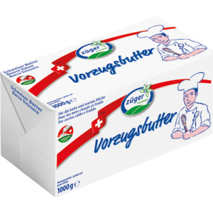 Züger Vorzugsbutter, IP-SUISSE, 1 kg