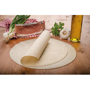 Bonflam Flammkuchen Boden rund, tiefgekühlt, 10 x 100 g Bonflam Flammkuchen Boden rund, tiefgekühlt, 10 x 100 g