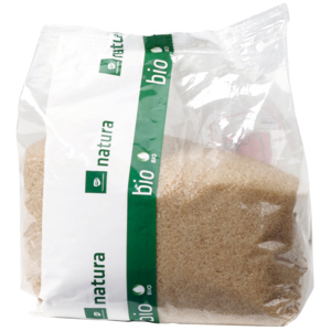 Natura Bio Knospe Rohrzucker, 1 kg, 4 x 1 kg