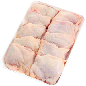 Poulet Oberschenkel Steak mit Haut, ohne Knochen, 90-150 g, Slowenien, 2 x ca. 2,5 kg Poulet Oberschenkel Steak mit Haut, ohne Knochen, 90-150 g, Slowenien, 2 x ca. 2,5 kg