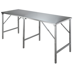 In/Out Pro Equip Edelstahltisch faltbar 200 x 80 cm