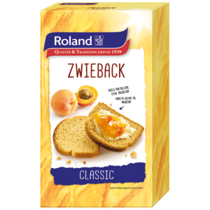Roland Zwieback Classic, 6 x 250 g Roland Zwieback Classic, 6 x 250 g