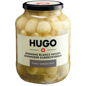 Hugo Schweizer Silberzwiebeln, mit Raucharoma, 1,6 kg