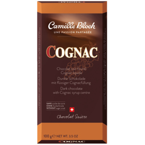 Camille Bloch Cognac noir, ohne Kruste, 100 g Camille Bloch Cognac noir, ohne Kruste, 100 g