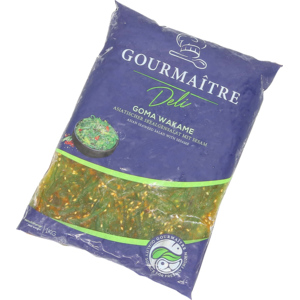 Goma Wakame Seealgensalat mit Sesam, tiefgekühlt, 1 kg Goma Wakame Seealgensalat mit Sesam, tiefgekühlt, 1 kg
