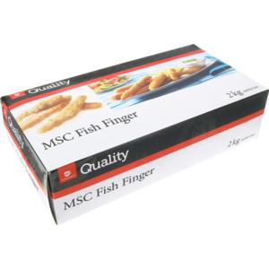 Quality MSC Fish Finger, ca. 30 g, tiefgekühlt, 2 kg