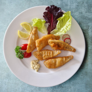 Egli Filet, im Bierteig, tiefgekühlt, 2 x 2,5 kg Egli Filet, im Bierteig, tiefgekühlt, 2 x 2,5 kg