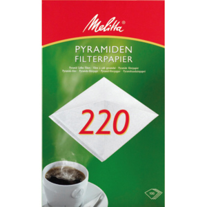 Melitta Pyramidenfilter 220, Pack zu 100 Stück Melitta Pyramidenfilter 220, Pack zu 100 Stück
