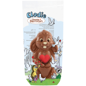Bernrain Hase Elodie mit Herz, Milch, Stück zu 155 g Bernrain Hase Elodie mit Herz, Milch, Stück zu 155 g