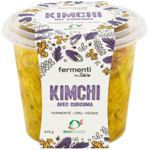 Schöni Fermenti Bio Kimchi mit Kurkuma roh, 475 g Schöni Fermenti Bio Kimchi mit Kurkuma roh, 475 g