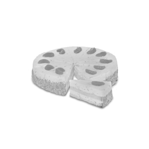 Kern & Sammet Mandarinen-Quarktorte, geschnitten, tiefgekühlt, 12 x 108 g