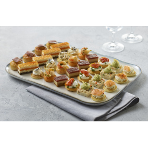 Traiteur de Paris Canapés de Tradition, gesalzen, tiefgekühlt, 54 x 10 g Traiteur de Paris Canapés de Tradition, gesalzen, tiefgekühlt, 54 x 10 g