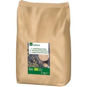 Natura Bio Haferlocken fein, 2 kg Natura Bio Haferlocken fein, 2 kg