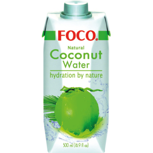 Foco Kokoswasser 100% Pure, Karton zu 12 Tetra x 50 cl Foco Kokoswasser 100% Pure, Karton zu 12 Tetra x 50 cl