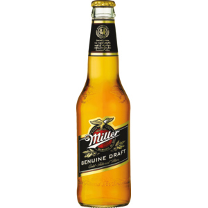 Miller Genuine Draft 4,7% Vol., 4 x 6 x 33 cl