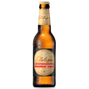 Schützengarten Edelspez Premium, Pack zu 8 Flaschen x 33 cl