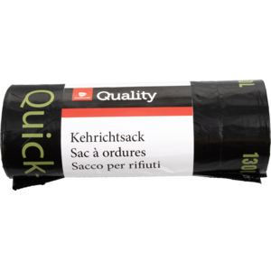 Quality Kehrichtsack mit Zugband, 130 l, Karton zu 20 Rolle zu 10 Säcke Quality Kehrichtsack mit Zugband, 130 l, Karton zu 20 Rolle zu 10 Säcke