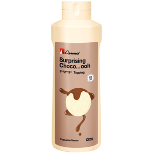 Carma Topping Chocolate, kalt oder warm anwendbar, 1 kg Carma Topping Chocolate, kalt oder warm anwendbar, 1 kg