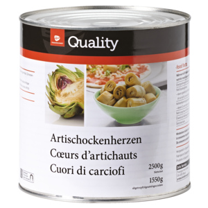 Quality Artischockenherzen, 50-60 Stück, 2,5 kg