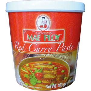 Mae Ploy, Curry Paste rot, 400 g Mae Ploy, Curry Paste rot, 400 g