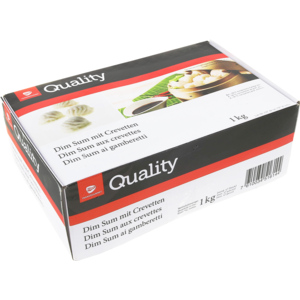 Quality ASC Dim Sum mit Crevetten, 20 g, tiefgekühlt, 1 kg