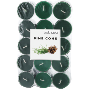 Duftteelichter Pine Cone, 4h, 30 St Duftteelichter Pine Cone, 4h, 30 St