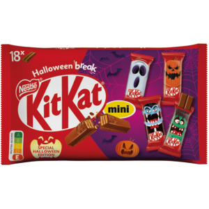 KitKat Halloween Mini Milchschokoladenriegel, 301 g KitKat Halloween Mini Milchschokoladenriegel, 301 g